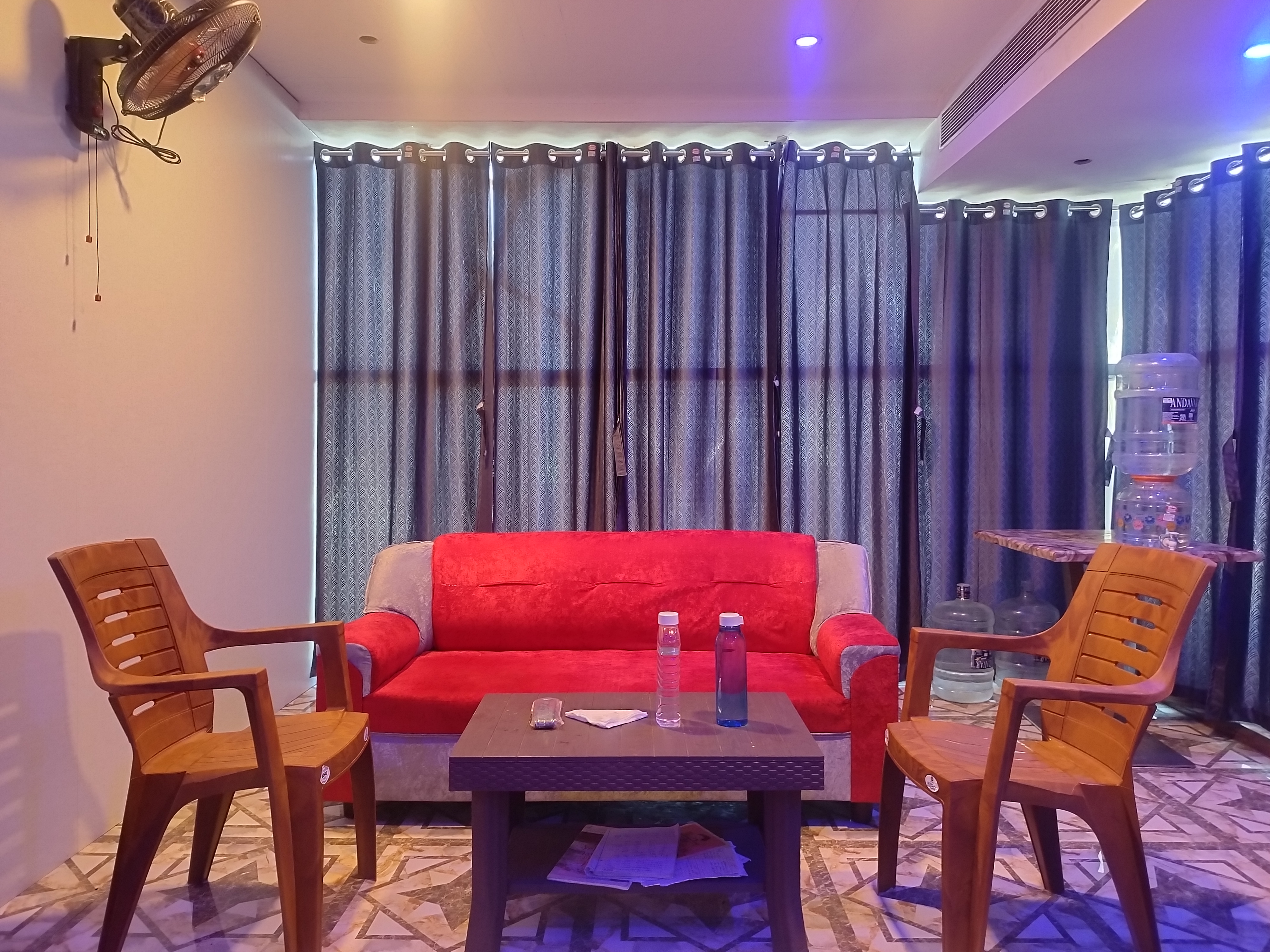 Waiting lounge at Harmony Ayurvedic Care and Spa